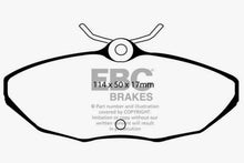 Load image into Gallery viewer, EBC 01-05 Ford Thunderbird 3.9 Redstuff Rear Brake Pads
