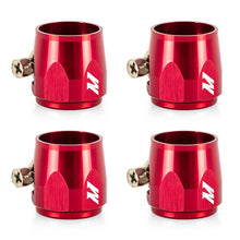 Load image into Gallery viewer, Mishimoto Aluminum -6AN Hex Finishers - Red
