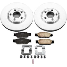 Load image into Gallery viewer, Power Stop 02-05 Ford Thunderbird Front Z17 Evolution Geomet Coated Brake Kit
