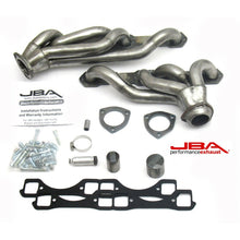 Load image into Gallery viewer, JBA 65-86 GM Truck 265-400 Carbureted w/A.I.R. 1-5/8in Primary Raw 409SS Cat4Ward Header
