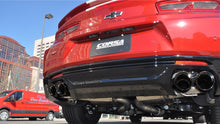 Load image into Gallery viewer, Corsa 16-18 Chevy Camaro SS 6.2L Xtreme+ 2.75in Cat-Back Dual Rear Exit w/ Twin 4in Black PVD Tips
