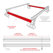 Load image into Gallery viewer, Go Rhino Universal XRS 49 3/4 Cross Rail Accessory Set - Tex. Black
