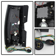 Load image into Gallery viewer, Spyder Chevy Suburban/GMC Yukon/Yukon Denali 07-14 LED Tail Lights Blk Smke ALT-YD-CSUB07-LED-BSM
