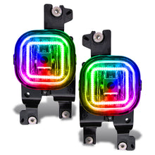Load image into Gallery viewer, Oracle Ford Superduty 08-10 LED Fog Light Halo Kit - ColorSHIFT w/o Controller
