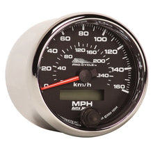 Load image into Gallery viewer, Autometer Pro-Cycle Gauge Speedo 2 5/8in 160 Mph/260Kmh Elec Black
