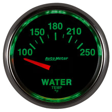 Load image into Gallery viewer, Autometer GS 52mm 100-250 Deg F Short Sweep Electronic Water Temperature Gauge
