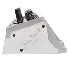 Load image into Gallery viewer, Edelbrock Cylinder Head Victor Jr SBC 23 Deg 220cc Complete for Hydraulic Roller Cam
