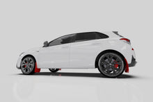 Load image into Gallery viewer, Rally Armor 19-21 Hyundai Elantra N Line Red UR Mud Flap w/ Black Logo
