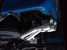 Load image into Gallery viewer, AWE 16-22 Toyota Tacoma 0FG Catback Exhaust w/ BashGuard - Dual Chrome Silver Tips
