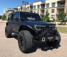 Load image into Gallery viewer, Oracle VECTOR Series Full LED Grille - Jeep Wrangler JL/JT - NA
