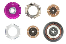 Load image into Gallery viewer, Exedy 2006-2006 Saab 9-2X Aero H4 Hyper Twin Cerametallic Clutch Sprung Center Disc Push Type Cover
