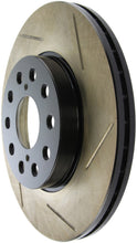 Load image into Gallery viewer, StopTech Power Slot 92-95 Toyota MR2 Turbo Rear Left SportStop Slotted Rotor
