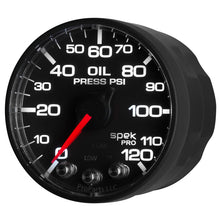 Load image into Gallery viewer, Autometer Spek-Pro - Nascar 2-1/16in Oil Press 0-120 psi Bfb Ecu
