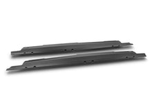 Load image into Gallery viewer, Rugged Ridge 07-18 Jeep Wrangler (JKU) Rocker Pnl/Sill Plate Cvr 4dr. Rocker Guard Pair - Tex. Blk

