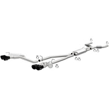 Load image into Gallery viewer, MagnaFlow 20-21 Ford Explorer 3.0L V6 Dual Exit Quad Black Chrome Tip Street Series Cat-Back Exhaust

