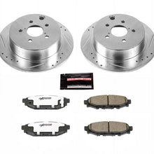 Load image into Gallery viewer, Power Stop 16-18 Subaru Crosstrek Rear Z26 Street Warrior Brake Kit
