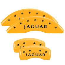 Load image into Gallery viewer, MGP 4 Caliper Covers Engraved Front Acura Engraved Rear TSX Yellow finish black ch
