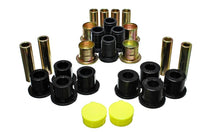 Load image into Gallery viewer, Energy Suspension 87-04 Dodge Dakota / 98-03 Durango 4WD Black Front End Control Arm Bushing Set
