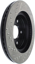 Load image into Gallery viewer, StopTech 04-06 Dodge Durango / 02-10 Ram 1500 (exc Mega Cab) Front Left Slotted &amp; Drilled Rotor
