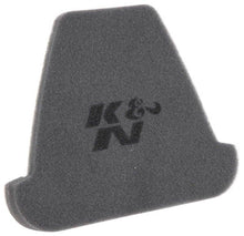 Load image into Gallery viewer, K&amp;N Precleaner Air Filter Wrap Gray - Oval Straight Yamaha - YA-4518XD
