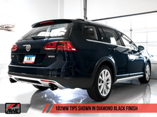Load image into Gallery viewer, AWE Tuning VW MK7 Golf Alltrack/Sportwagen 4Motion Touring Edition Exhaust - Diamond Black Tips
