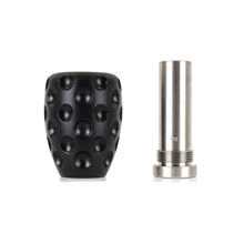Load image into Gallery viewer, Mishimoto Steel Core Dimple Shift Knob Black Delrin
