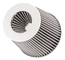 Load image into Gallery viewer, Spectre Adjustable Conical Air Filter 5-1/2in. Tall (Fits 3in. / 3-1/2in. / 4in. Tubes) - White
