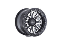 Load image into Gallery viewer, Weld UTV RF Series Raptor U501 14x10 Raptor Beadlock 4x136 5BS Satin BLK MIL
