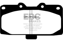 Load image into Gallery viewer, EBC 02-04 Mercedes-Benz C32 AMG (W203) 3.2 Supercharged Ultimax2 Front Brake Pads
