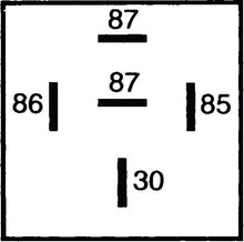 Load image into Gallery viewer, Hella Relay 12V 40A SPST D87 Bkt
