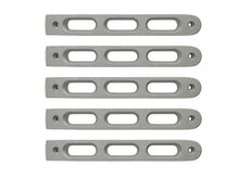 Load image into Gallery viewer, DV8 Offroad 2007-2018 Jeep JK Silver Slot Style Door Handle Inserts - Set Of 5
