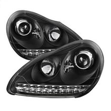 Load image into Gallery viewer, Spyder Porsche Cayenne 03-06 Projector Xenon/HID Model- DRL LED Blk PRO-YD-PCAY03-HID-DRL-BK
