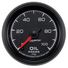 Load image into Gallery viewer, Autometer ES 52.4mm 0-100 PSI Oil Pressure Gauge
