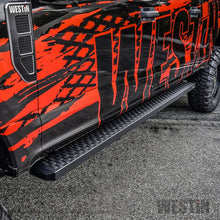 Load image into Gallery viewer, Westin Grate Steps Running Boards 90 in - Textured Black
