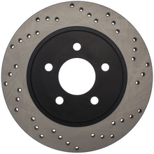 Load image into Gallery viewer, StopTech 05-10 Ford Mustang V6/4.0L / GT V8/4.6L Cross Drilled Left Rear Rotor
