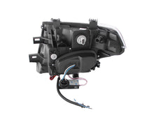Load image into Gallery viewer, ANZO 2005-2008 Nissan Frontier Projector Headlights w/ Halo Black
