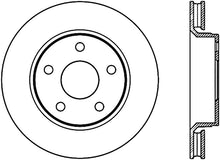 Load image into Gallery viewer, StopTech Sport Slot 07-17 Jeep Wrangler Slotted Right Front CRYO Rotor
