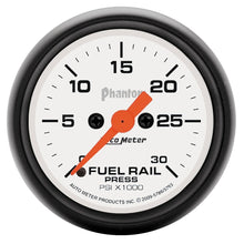 Load image into Gallery viewer, Autometer Phantom 2-1/16in 30K PSI Digital Stepper Motor Fuel Rail Pressure Gauge
