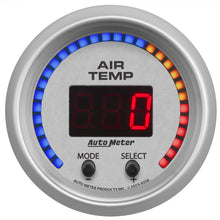 Load image into Gallery viewer, Autometer Ultra-Lite 2-1/16in 0-300 Degree F Dual Air Temp Gauge
