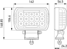 Load image into Gallery viewer, HELLA Value Fit 450 LED Lamp - 10-30 VDC 75W Driving Light Kit
