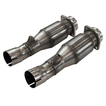 Load image into Gallery viewer, Kooks 04-07 Cadillac CTS-V 3in x 2 1/2in Factory SS GREEN Cat Conn. Pipes
