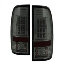 Load image into Gallery viewer, Spyder Ford Super Duty 08-15 LED Tail Lights Smoke ALT-YD-FS07-LED-SM
