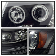 Load image into Gallery viewer, Spyder Toyota Tacoma 05-11 Projector Headlights CCFL Halo LED Blk Smke PRO-YD-TT05-CCFL-BSM
