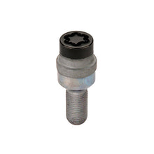 Load image into Gallery viewer, McGard Wheel Lock Bolt Set - 4pk. (Radius Seat) M14X1.5 / 17mm Hex / 28.2mm Shank Length - Black
