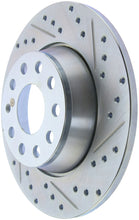 Load image into Gallery viewer, StopTech Select Sport 06-10 Volkswagen Jetta Slotted &amp; Drilled Left Rear Rotor
