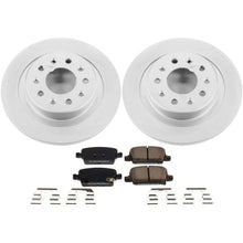 Load image into Gallery viewer, Power Stop 16-18 Chevrolet Malibu Rear Z17 Evolution Geomet Coated Brake Kit
