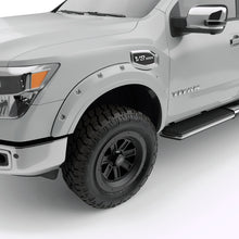 Load image into Gallery viewer, EGR 16+ Nissan Titan XD Bolt-On Look Color Match Fender Flares - Set - Blizzard
