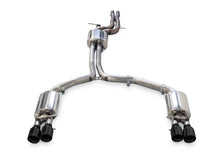 Load image into Gallery viewer, AWE Tuning Audi C7.5 A6 3.0T Touring Edition Exhaust - Quad Outlet Diamond Black Tips

