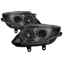 Load image into Gallery viewer, Spyder BMW Z4 03-08 Projector Headlights Halogen Model Only - LED Halo Smoke PRO-YD-BMWZ403-HL-SM
