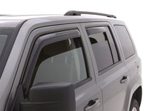 Load image into Gallery viewer, AVS 07-18 Jeep Patriot Ventvisor In-Channel Front &amp; Rear Window Deflectors 4pc - Smoke
